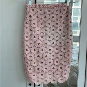 Anthropologie Blush Skirt